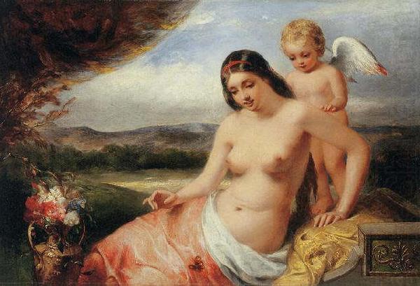 Venus and Cupid, William Edward frost R.A.